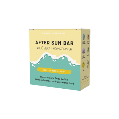 After sun bar | Aloë vera - komkommer | Shampoobars.nl