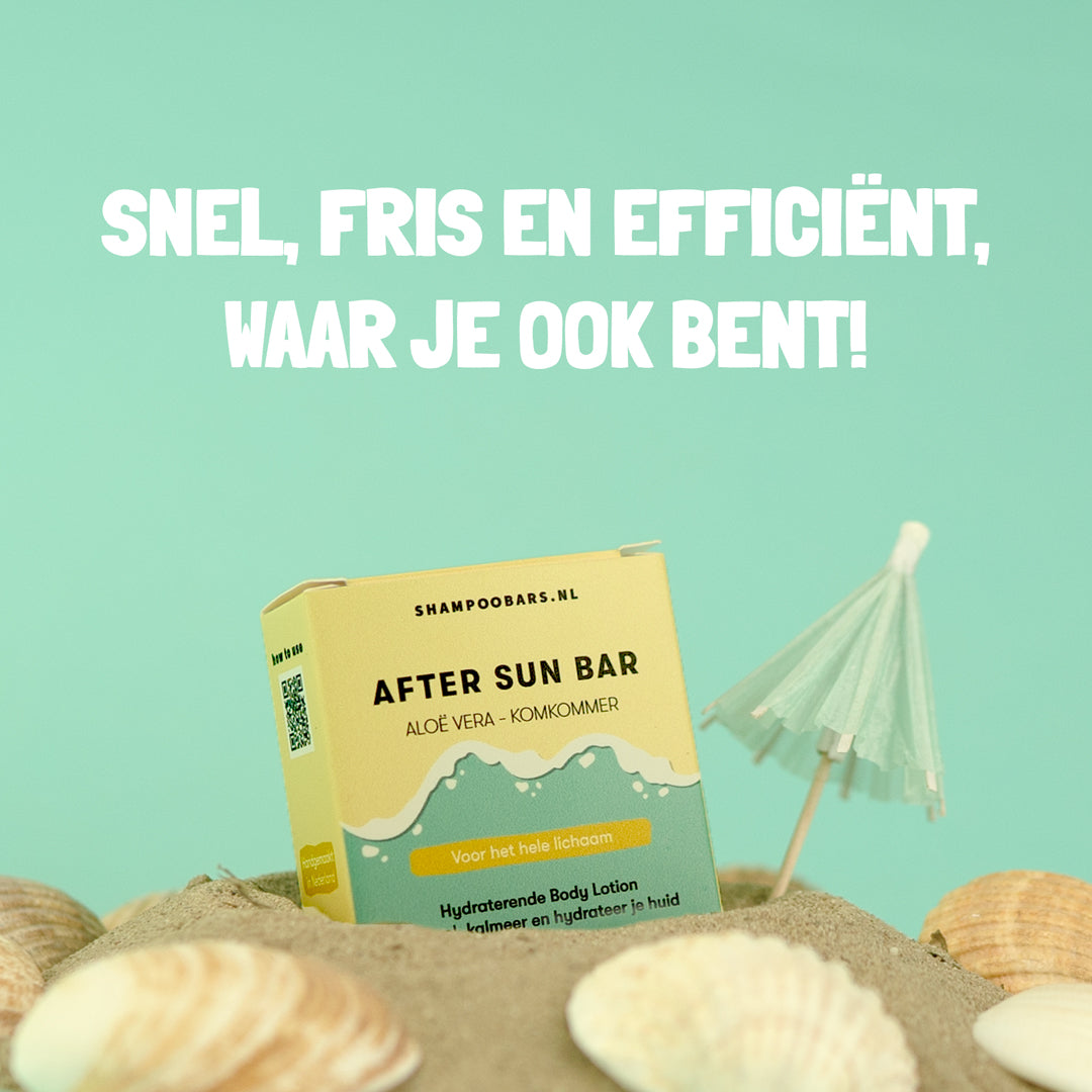After sun bar | Aloë vera - komkommer | Shampoobars.nl