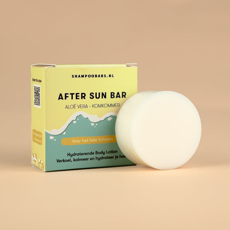 After sun bar | Aloë vera - komkommer | Shampoobars.nl