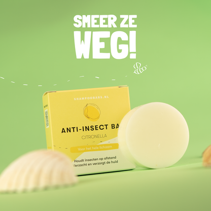 Anti insect bar | Shampoobars.nl | Citronella