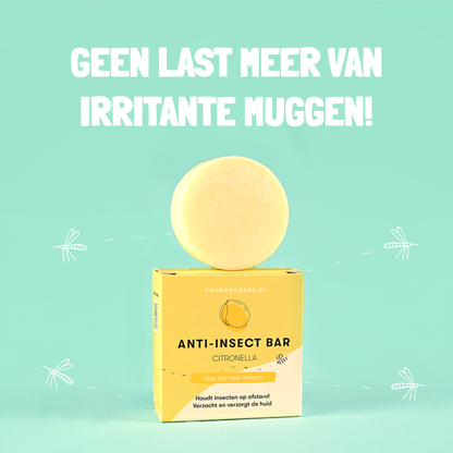Anti insect bar | Shampoobars.nl | Citronella