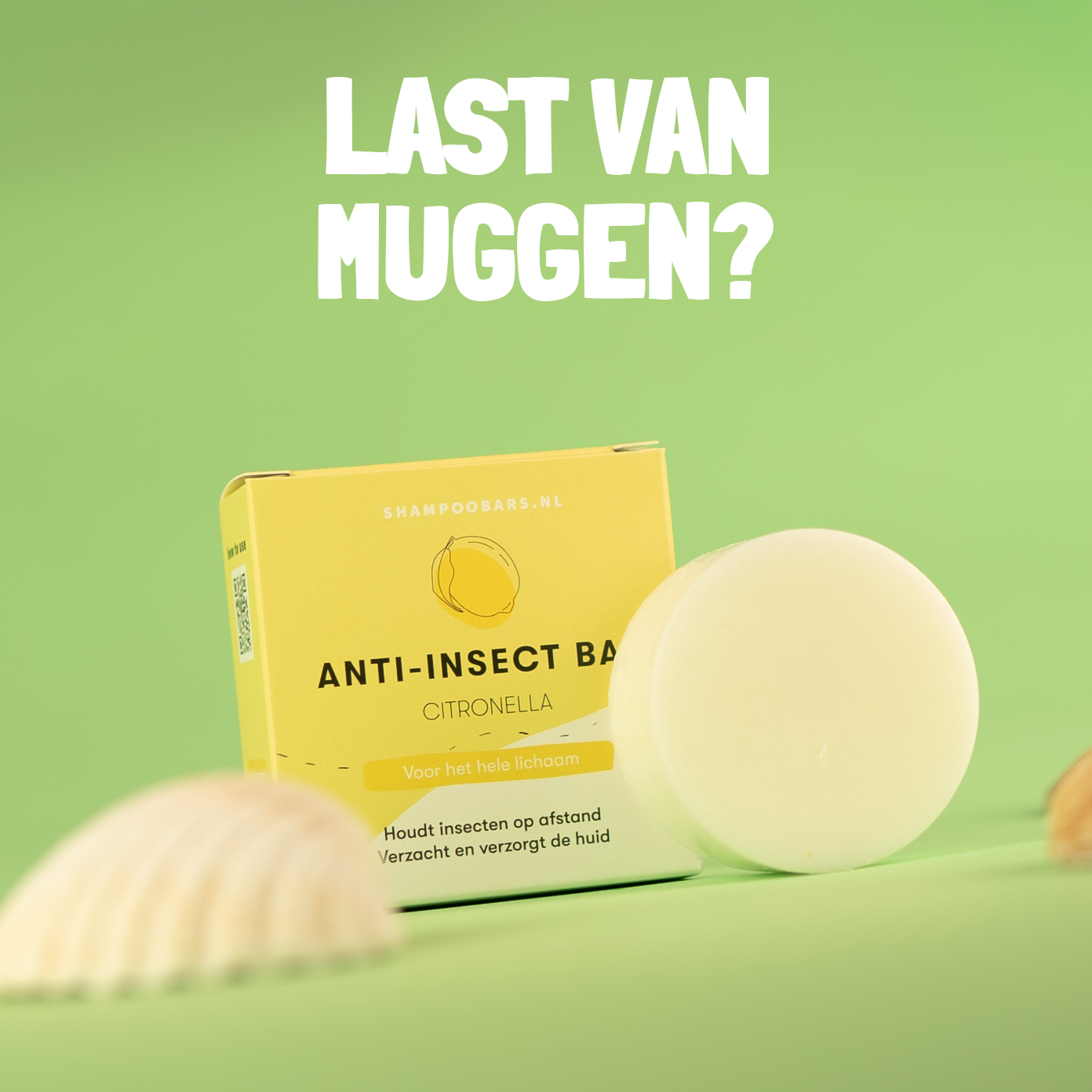 Anti insect bar | Shampoobars.nl | Citronella