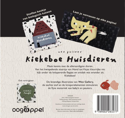 Knisperboekje | Kiekeboe huisdieren | Flapjesboekje