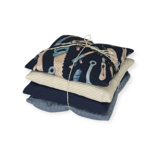 Sensorische pittenzakjes set - Tools (4 stuks)