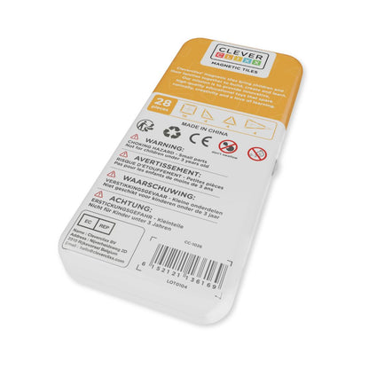 Magnetische tegels | Mini pack | Intense | Cleverclixx | 28 stuks