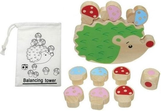 Houten balans spel | Balancing tower | Egel