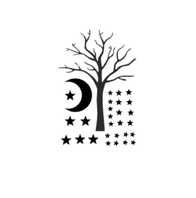 Herbruikbare raamstickers - Grachtenpand uitbreiding herfst/winter boom