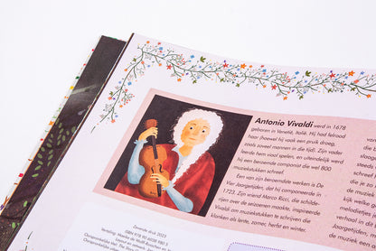 Het verhalen orkest | De vier jaargetijden | Muziekboek