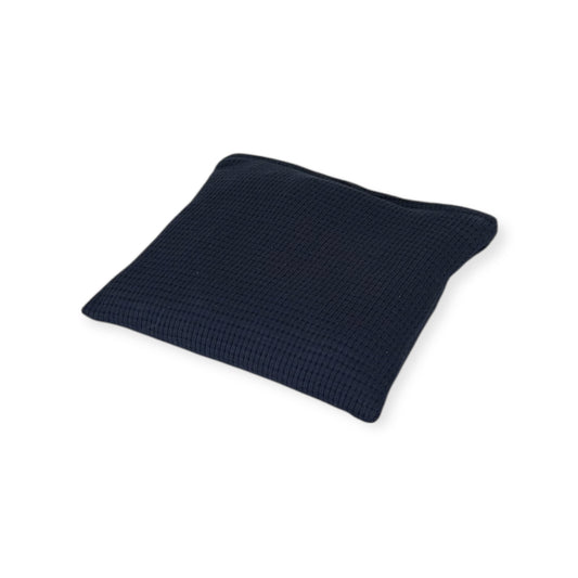 Sensorisch pittenzakje - Jersey wafel marine blauw