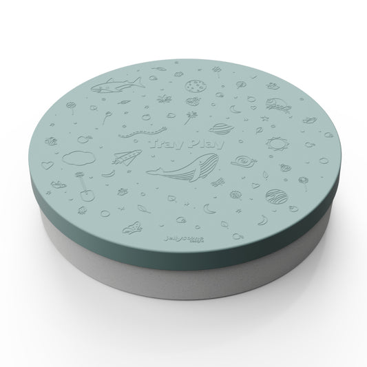 Jellystone play tray - Salie groen