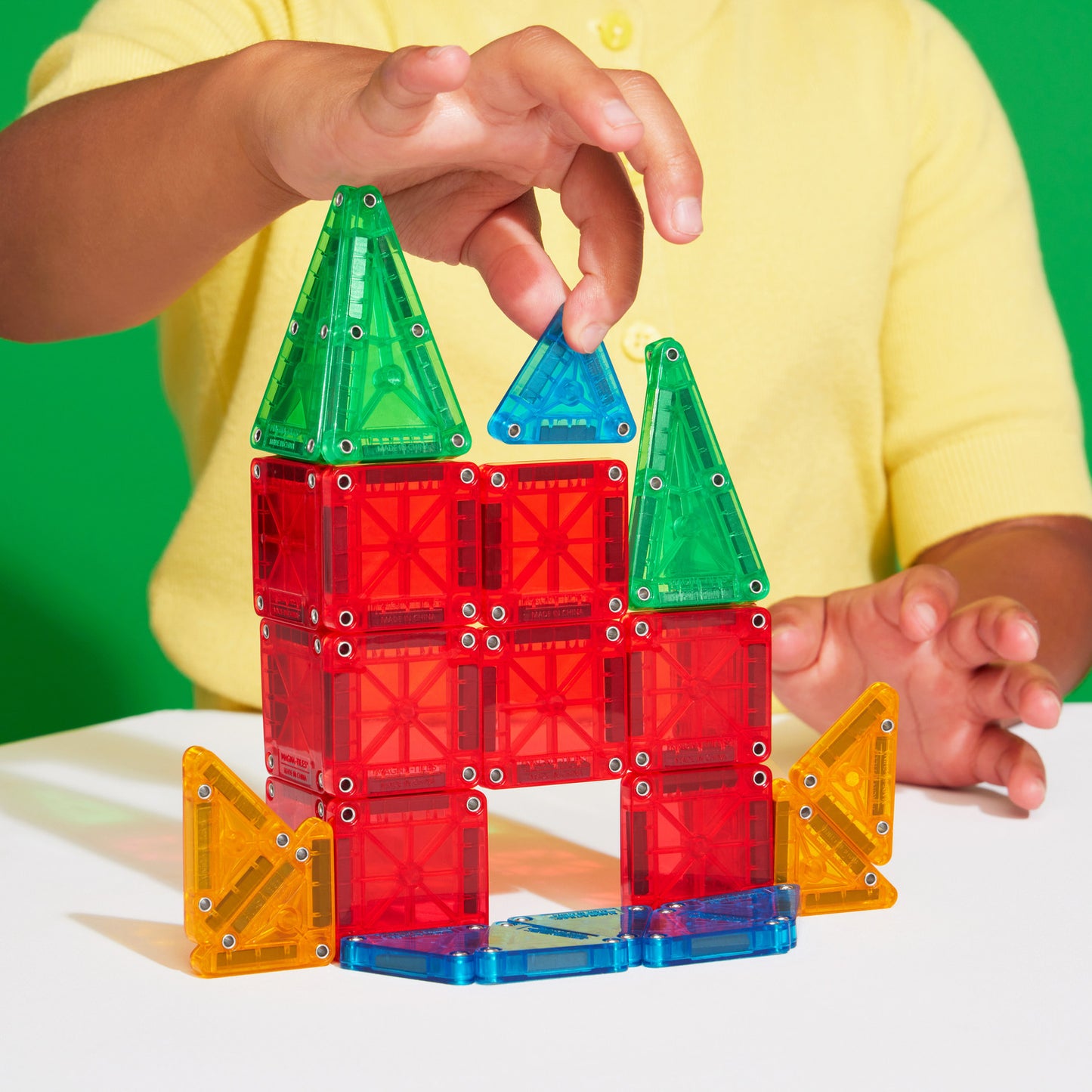 Magnetische tegels | MicroMAGS travel set | Mini tiles | MAGNA-TILES® | 26 stuks