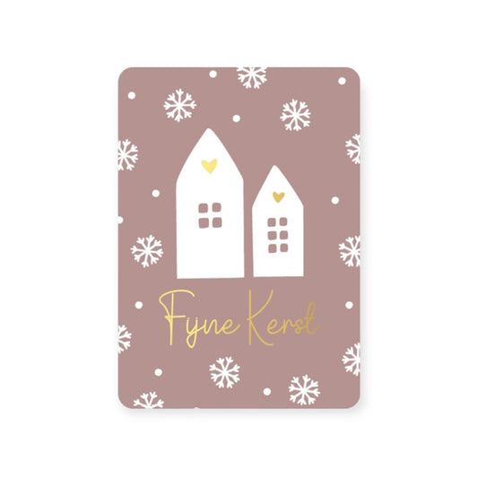 Kerstkaart - Fijne Kerst