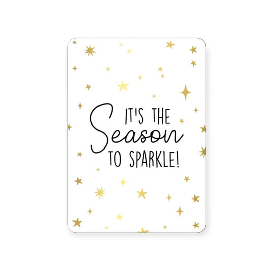 Kerstkaart - It's the season to sparkle!