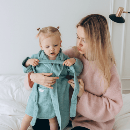 Badjasje | Mogelijk met naam | Oud groen | Stonegreen