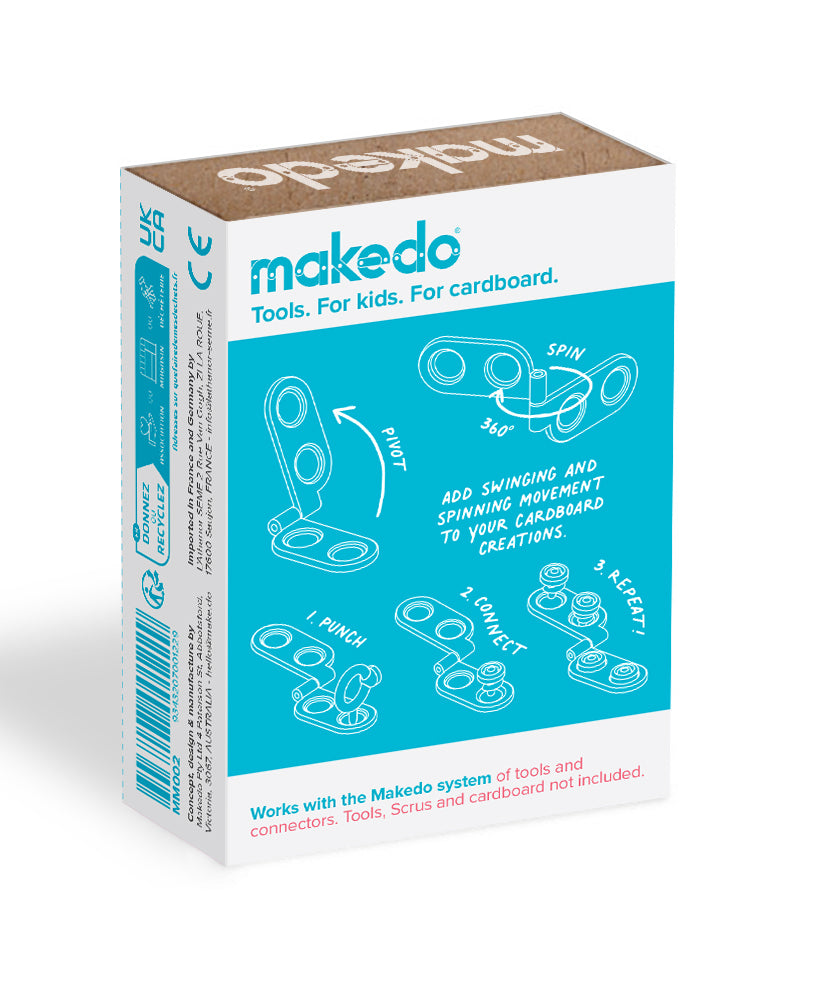 Makedo - Scharnieren