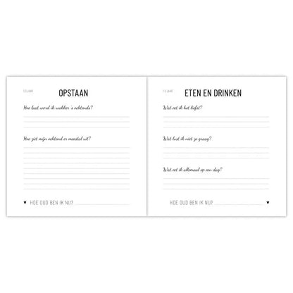 Opgroeiboek - Invulboek voor 1 tot 4 jaar