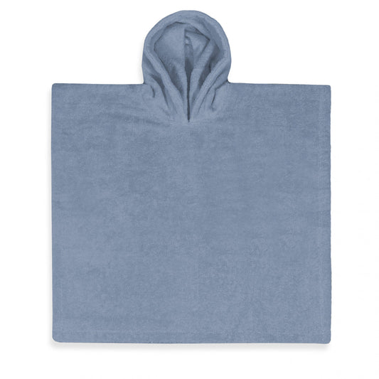 Bad poncho | Grijs blauw | tot 5 jaar | Grey-blue