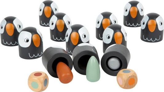 Small foot - Houten memospel pinguin