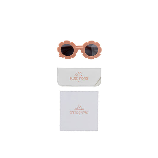 Salted stories | Zonnebril voor kind - Solid | Roze