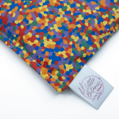 Little Botanic label sensorische pittenzakje - regenboog confetti