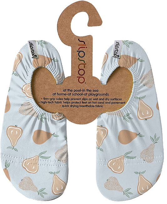 Slipstop | Waterschoentjes voor kinderen | Antislip schoen | Licht blauw met peertjes | Pears blue