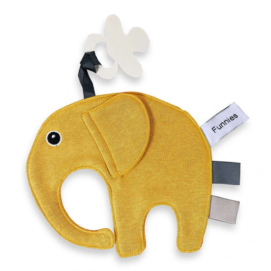 Speendoekje Ollie olifant - Oker