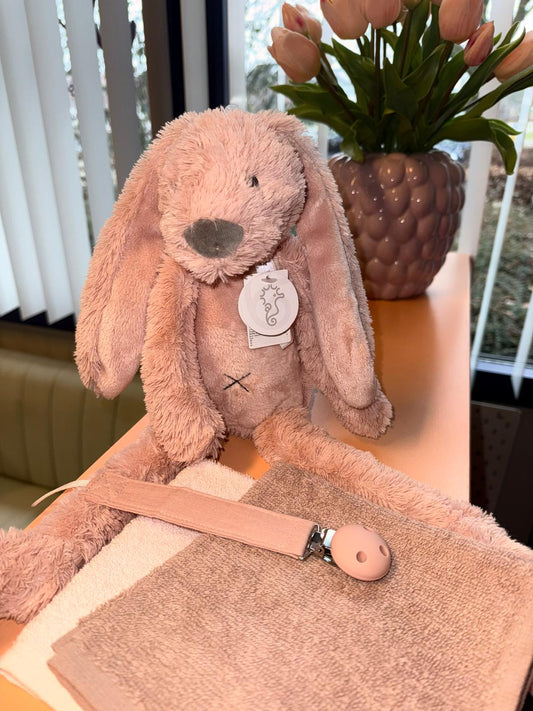 Speenkoord - Roze (met naam)