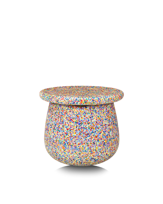 Stapelstein® Dynamisch kruk - Super confetti small