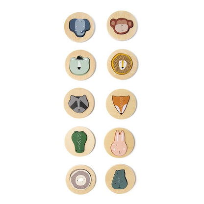 Trixie - Houten dieren combinatie spel