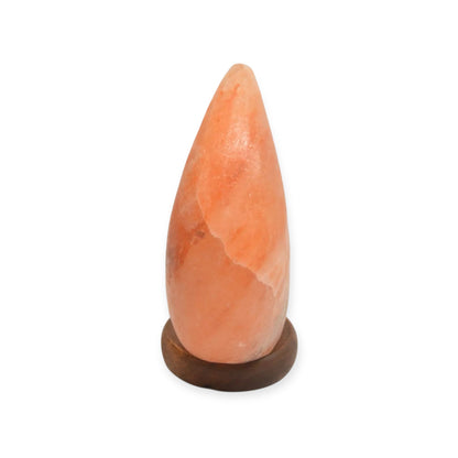 Himalaya zoutsteen | Maan lamp grijs