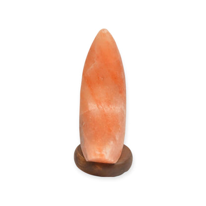Himalaya zoutsteen | Maan lamp grijs
