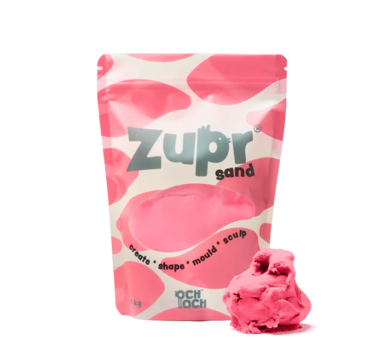 Zupr Sand - Poppy pink (1 KG)