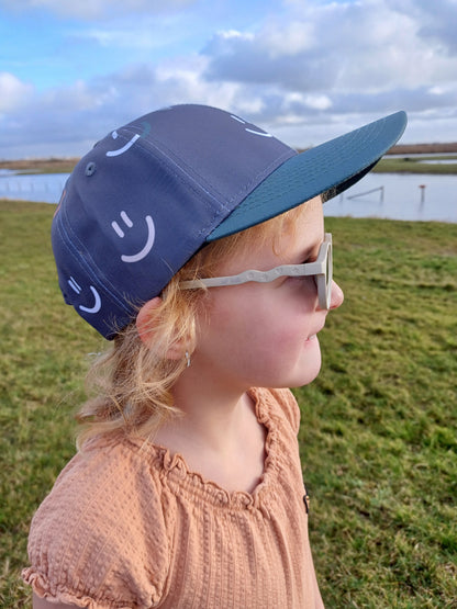 Pet voor baby & kind | Smiley | Grijs