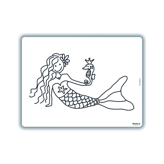 Herkleurbare placemat - Emma de zeemeermin