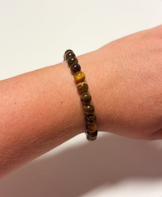 Tijgeroog armband (8 mm)