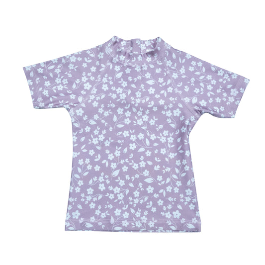 Slipstop UV shirt - Rose flower (Maat 62/68)