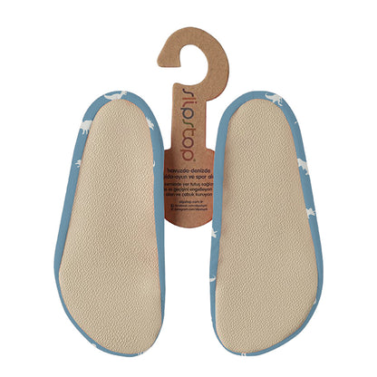Slipstop | Waterschoentjes voor jongens | Antislip schoentjes | Dino's | Dino petrol