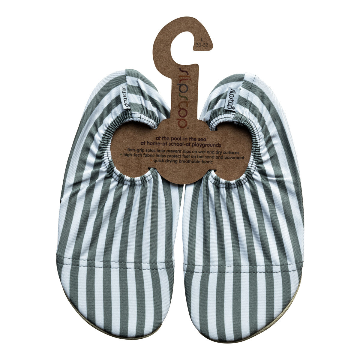 Slipstop | Waterschoentjes voor kinderen | Antislip schoentjes | Gestreept | Greenbay stripe