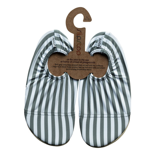 Slipstop | Waterschoentjes voor kinderen | Antislip schoentjes | Gestreept | Greenbay stripe