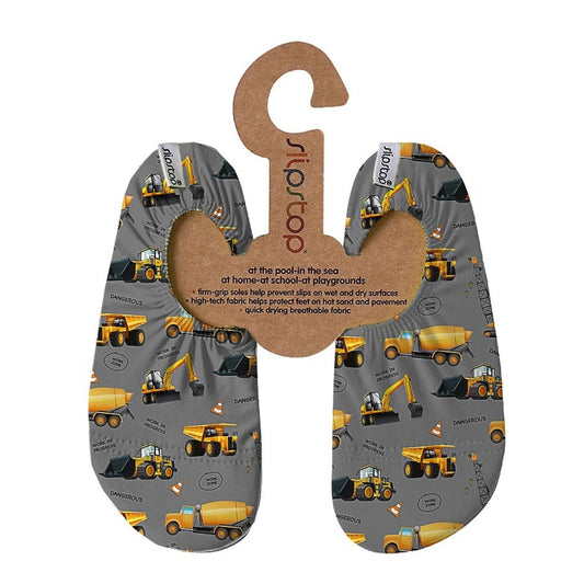 Slipstop | Waterschoentjes voor kinderen | Antislip schoen | Bouwvoertuigen | Mixer