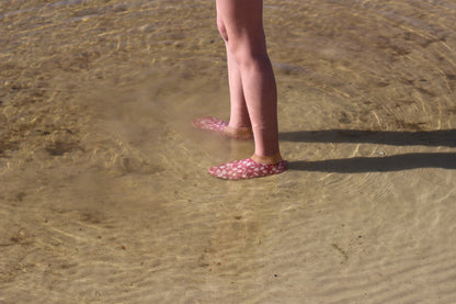 Slipstop | Waterschoentjes voor meisjes | Antislip schoen | Bloemenprint | Stone flower
